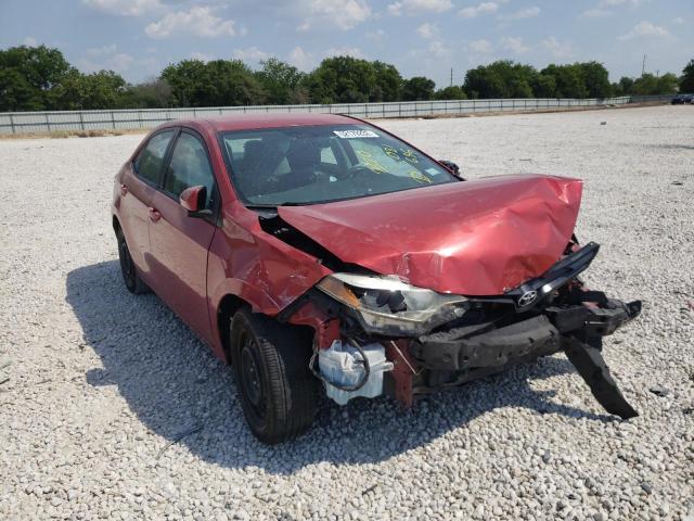 TOYOTA COROLLA L 2014 with VIN 5YFBURHEXEP081636 - Photo from auction