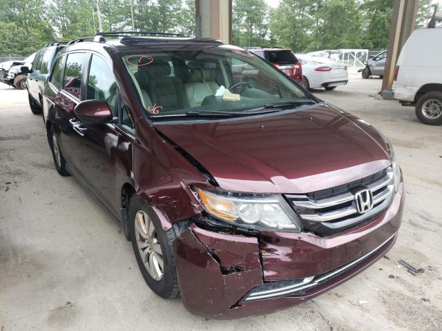 HONDA ODYSSEY EX 2014 with VIN 5FNRL5H60EB068974 - Photo from auction