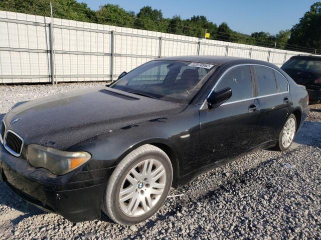 Photo 2 from auction – 2003 BMW 745 I with VIN WBAGL63463DP63237