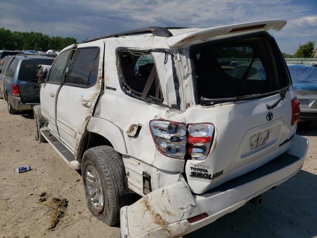 Photo 3 from auction – 2003 TOYOTA SEQUOIA LI with VIN 5TDBT48A63S204632