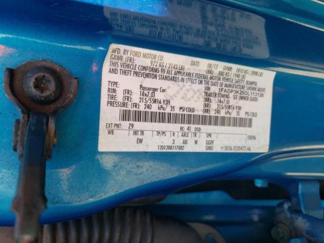 Photo 10 from auction – 2013 FORD FOCUS SE with VIN 1FADP3K25DL113126