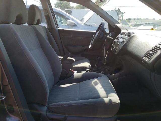 Photo 5 from auction – 2005 HONDA CIVIC LX with VIN 2HGES15575H573640