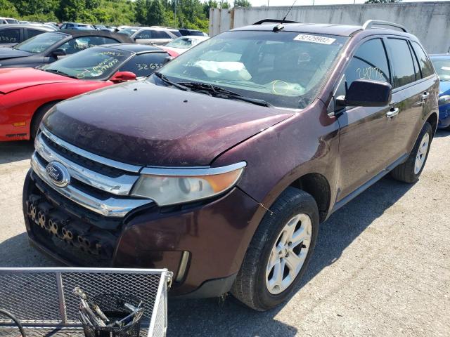 Photo 2 from auction – 2011 FORD EDGE SEL with VIN 2FMDK3JCXBBA79812