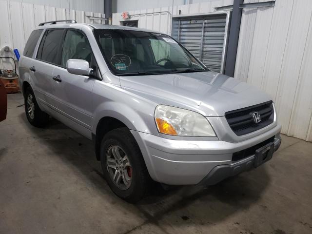 HONDA PILOT EXL 2005 with VIN 5FNYF18585B063346 - Photo from auction