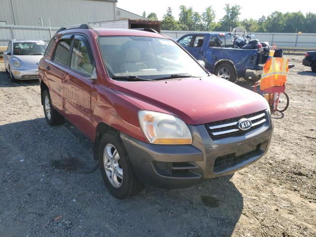 KIA SPORTAGE E 2008 with VIN KNDJE723487531968 - Photo from auction