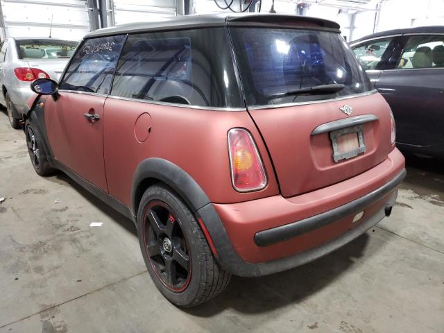Photo 3 from auction – 2004 MINI COOPER with VIN WMWRC33484TC54817