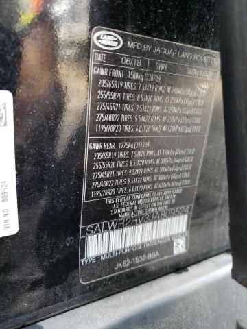 Photo 10 from auction – 2018 LAND ROVER RANGE ROVE with VIN SALWR2RV3JA809524
