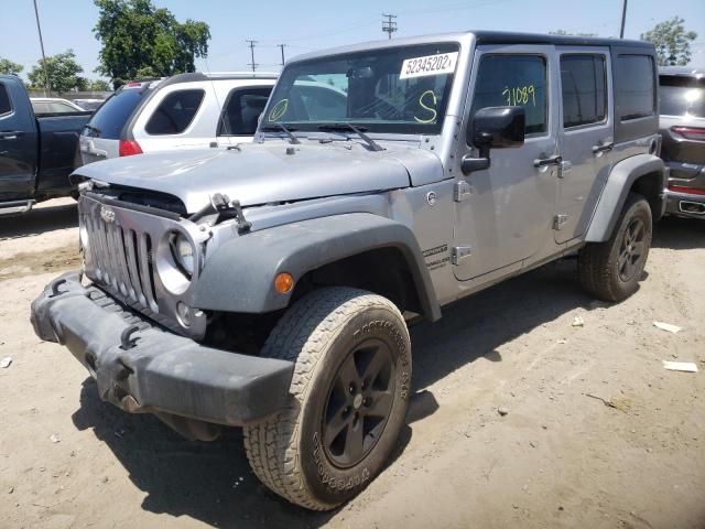 Photo 2 from auction – 2017 JEEP WRANGLER U with VIN 1C4HJWDG5HL689280