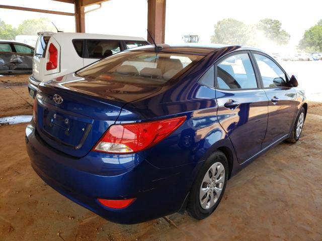 Photo 4 from auction – 2016 HYUNDAI ACCENT SE with VIN KMHCT4AE2GU115039