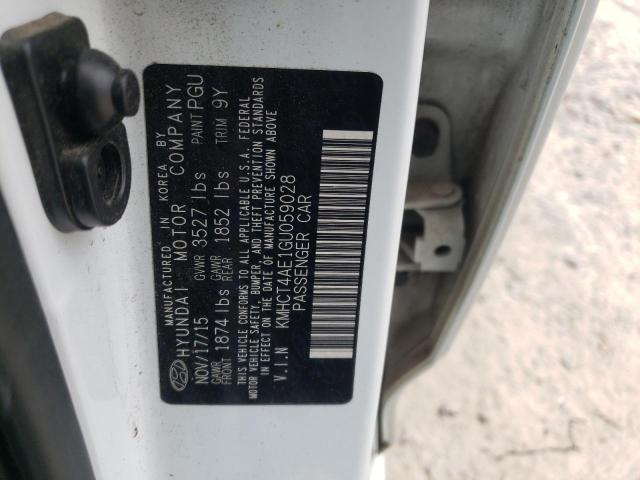 Photo 10 from auction – 2016 HYUNDAI ACCENT SE with VIN KMHCT4AE1GU059028