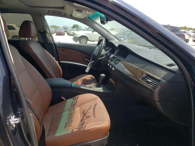 Photo 5 from auction – 2007 BMW 530 I with VIN WBANE73587CM46121