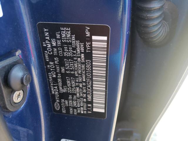 Photo 10 from auction – 2015 HYUNDAI TUCSON LIM with VIN KM8JUCAG2FU016803