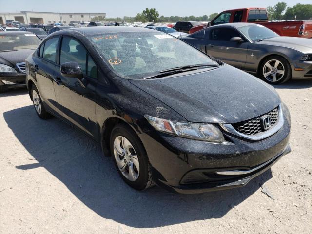 HONDA CIVIC LX 2013 with VIN 2HGFB2F58DH301685 - Photo from auction