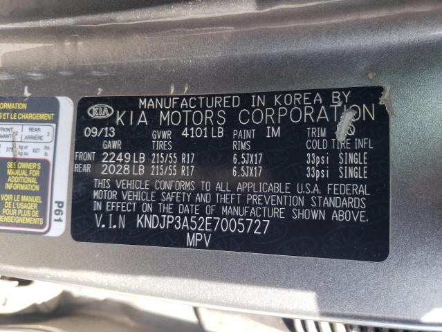 Photo 10 from auction – 2014 KIA SOUL + with VIN KNDJP3A52E7005727