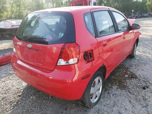 Photo 4 from auction – 2008 CHEVROLET AVEO BASE with VIN KL1TD66648B234410