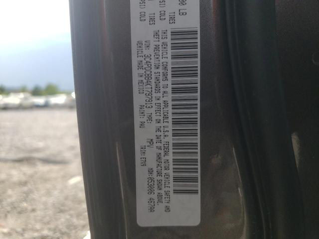 Photo 10 from auction – 2019 DODGE JOURNEY SE with VIN 3C4PDCBB4KT797913