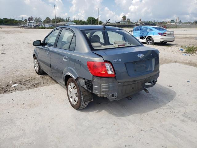 Photo 3 from auction – 2006 KIA RIO with VIN KNADE123466035501