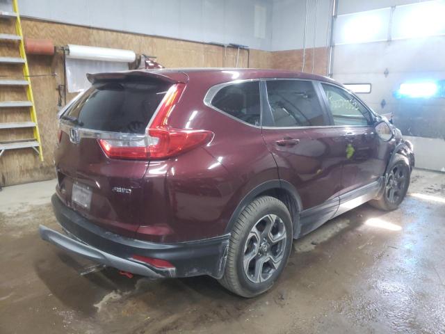 Photo 4 from auction – 2017 HONDA CR-V EXL with VIN 5J6RW2H84HL035236