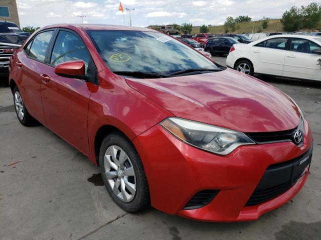 TOYOTA COROLLA L 2014 with VIN 5YFBURHEXEP092426 - Photo from auction