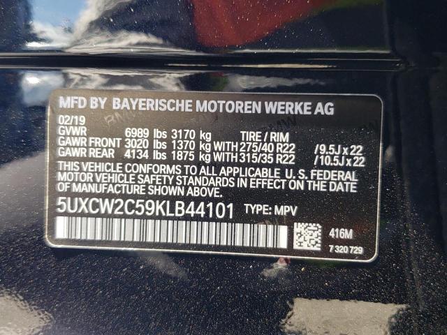 Photo 10 from auction – 2019 BMW X7 XDRIVE4 with VIN 5UXCW2C59KLB44101