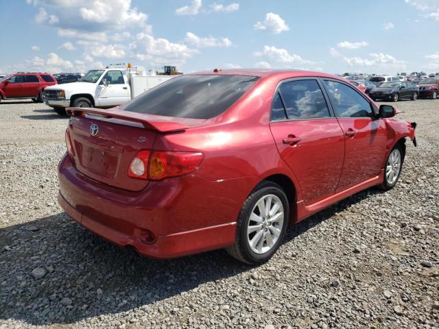 Photo 4 from auction – 2009 TOYOTA COROLLA BA with VIN 1NXBU40E69Z102369