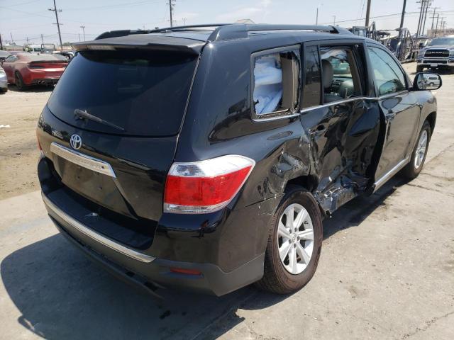 Photo 4 from auction – 2012 TOYOTA HIGHLANDER with VIN 5TDZK3EH3CS053214