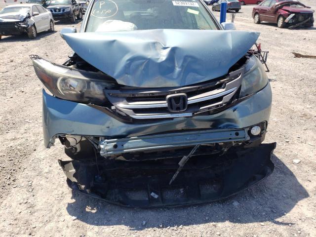 Photo 9 from auction – 2014 HONDA CR-V EX with VIN 2HKRM3H57EH501104
