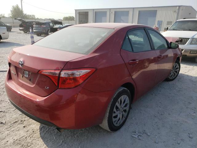 Photo 4 from auction – 2017 TOYOTA COROLLA L with VIN 5YFBURHE6HP670901