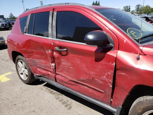 Photo 9 from auction – 2009 JEEP COMPASS SP with VIN 1J4FT47BX9D190101