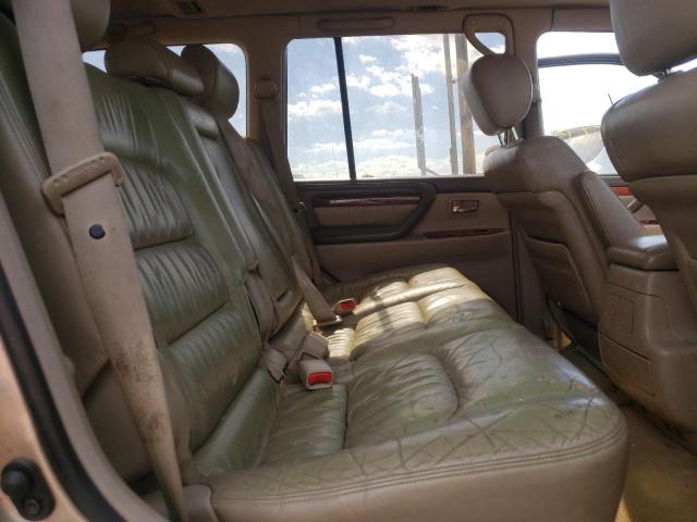 Photo 6 from auction – 1999 LEXUS LX 470 with VIN JT6HT00W5X0036377