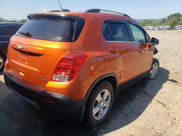 Photo 4 from auction – 2015 CHEVROLET TRAX 1LT with VIN KL7CJRSB0FB159995