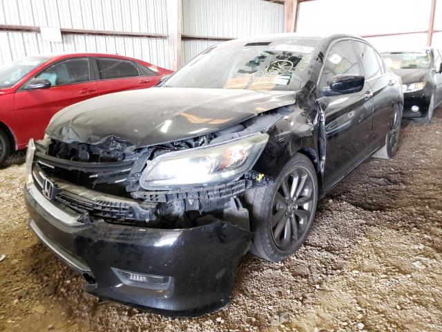 Photo 2 from auction – 2015 HONDA ACCORD SPO with VIN 1HGCR2F54FA026543