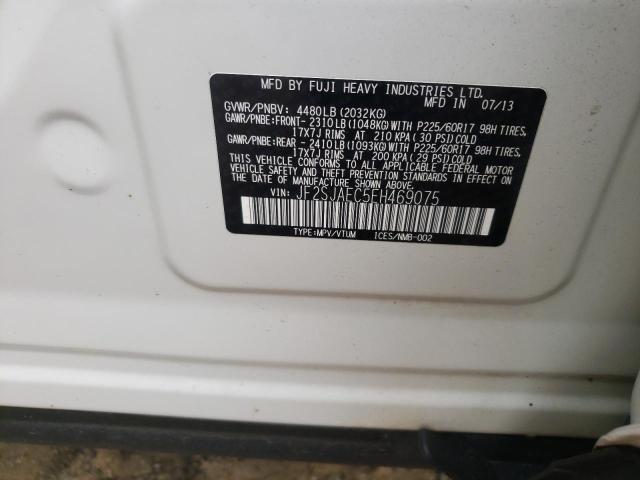 Photo 10 from auction – 2014 SUBARU FORESTER 2 with VIN JF2SJAEC5EH469075