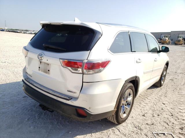 Photo 4 from auction – 2014 TOYOTA HIGHLANDER with VIN 5TDYKRFHXES007539