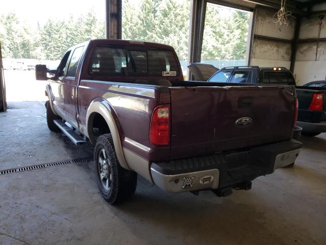 Photo 3 from auction – 2011 FORD F350 SUPER with VIN 1FT8W3BT2BEA39995