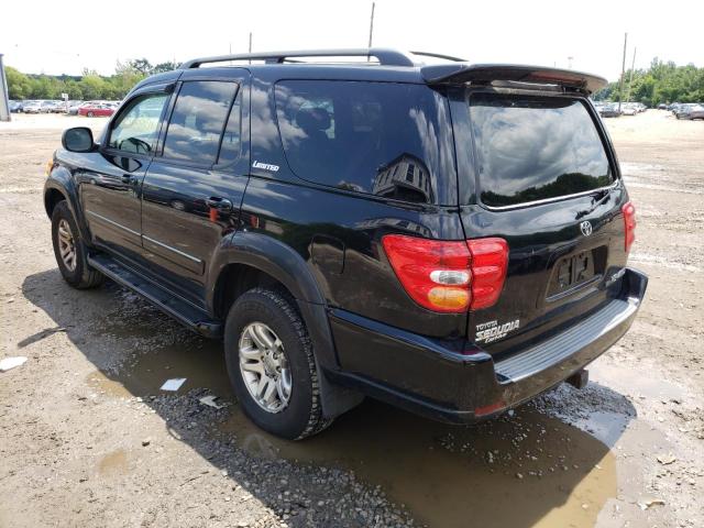 Photo 3 from auction – 2004 TOYOTA SEQUOIA LI with VIN 5TDBT48A04S225042