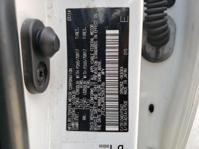 Photo 10 from auction – 2014 TOYOTA 4RUNNER SR with VIN JTEZU5JR8E5083186