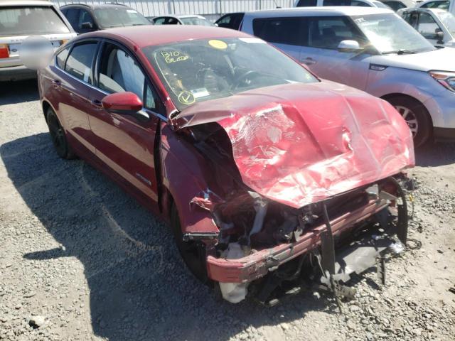 FORD FUSION SE 2018 with VIN 3FA6P0LU9JR221575 - Photo from auction