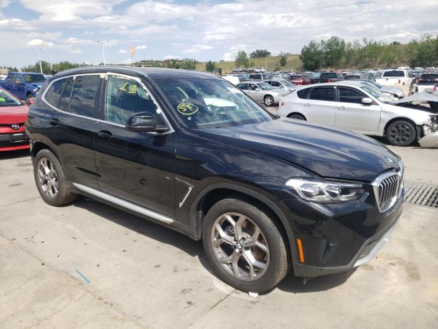 BMW X3 XDRIVE3 2022 with VIN 5UX53DP06N9K40813 - Photo from auction