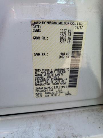 Photo 10 from auction – 2018 NISSAN ALTIMA 2.5 with VIN 1N4AL3AP9JC102993