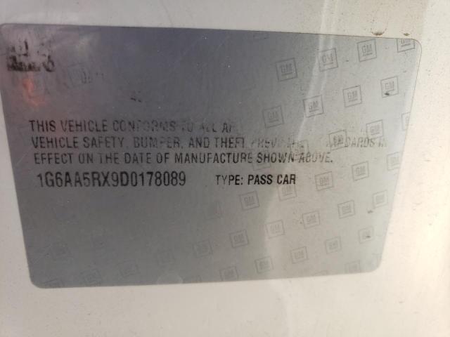 Photo 10 from auction – 2013 CADILLAC ATS with VIN 1G6AA5RX9D0178089