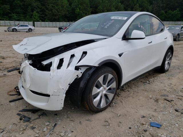 Photo 2 from auction – 2022 TESLA MODEL Y with VIN 7SAYGDEE6NF338251