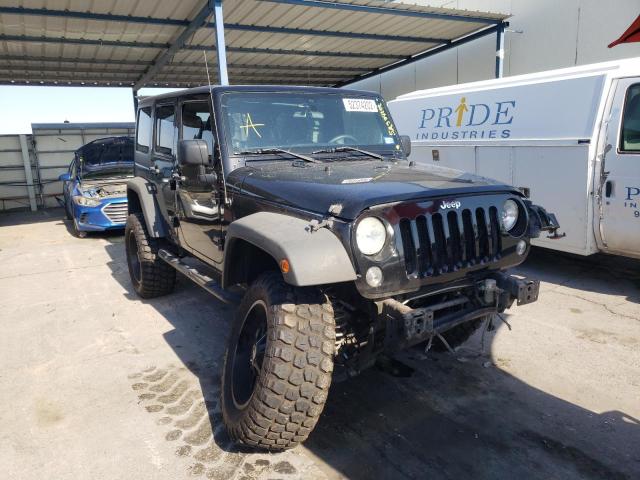 JEEP WRANGLER U 2014 with VIN 1C4BJWDG7EL149091 - Photo from auction