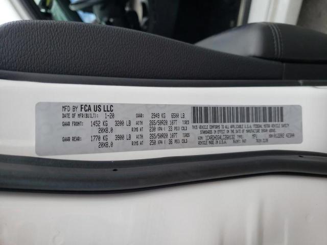 Photo 10 from auction – 2020 DODGE DURANGO GT with VIN 1C4RDHDG4LC260132