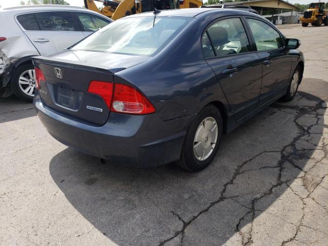 Photo 4 from auction – 2008 HONDA CIVIC HYBR with VIN JHMFA36278S024845