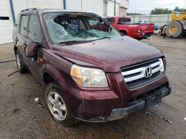 HONDA PILOT EXL 2008 with VIN 5FNYF28548B007964 - Photo from auction