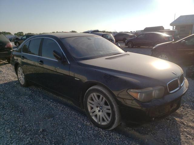 BMW 745 I 2003 with VIN WBAGL63463DP63237 - Photo from auction