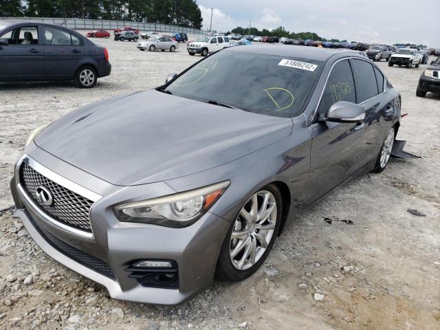 Photo 2 from auction – 2014 INFINITI Q50 BASE with VIN JN1BV7AP8EM670784