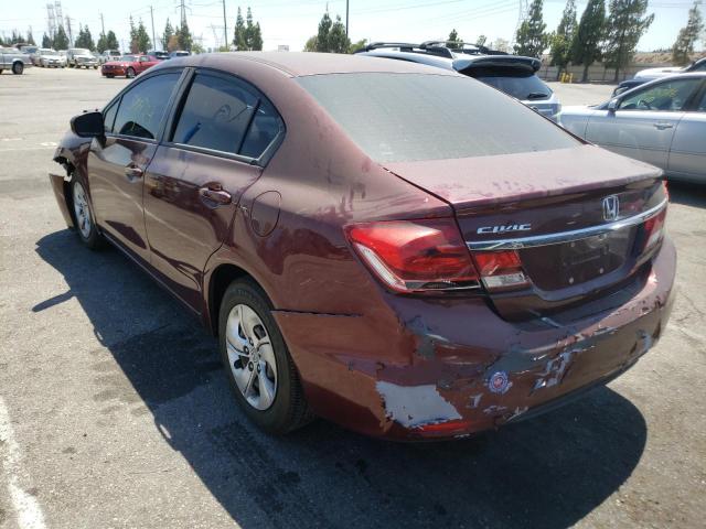 Photo 3 from auction – 2015 HONDA CIVIC LX with VIN 19XFB2F56FE703895