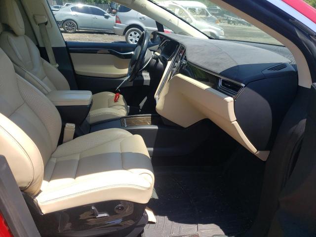 Photo 5 from auction – 2016 TESLA MODEL X with VIN 5YJXCAE44GF000697